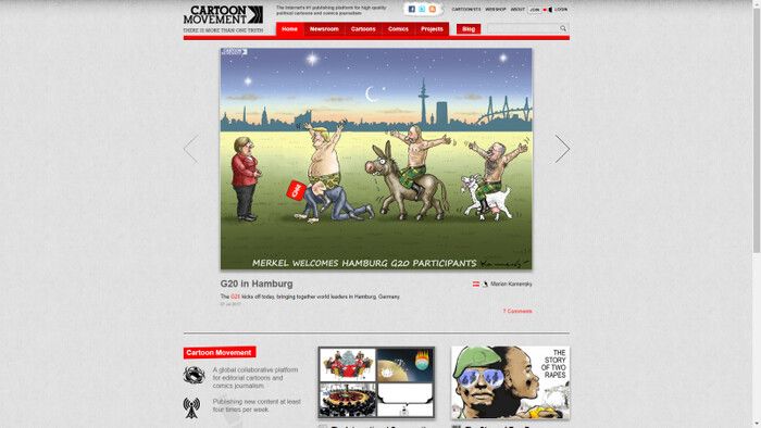 Cartoon movement
